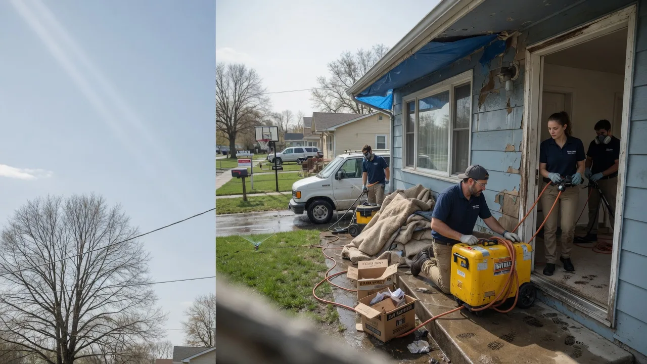 Basement Flood Cleanup in Wyola, MT near me
